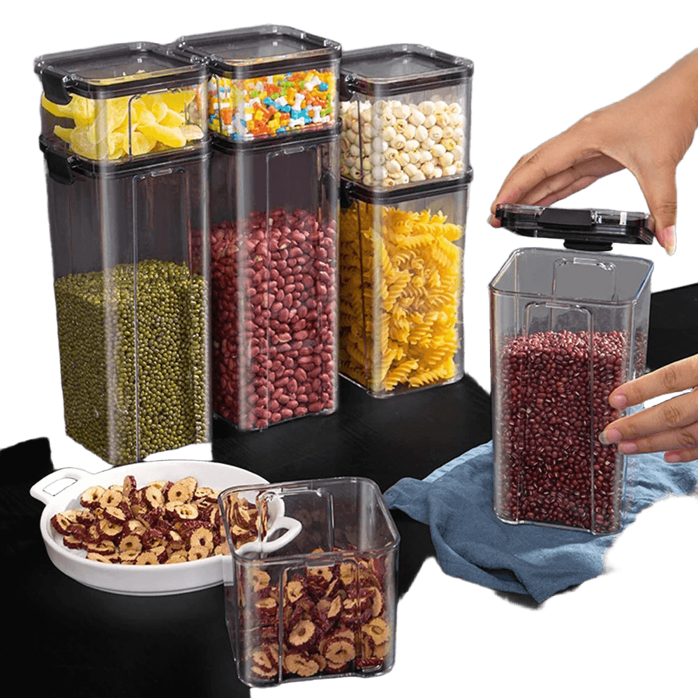 Premium Airtight Kitchen Storage Jars