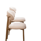 Modern Fabric Upholstered Dining Chairs