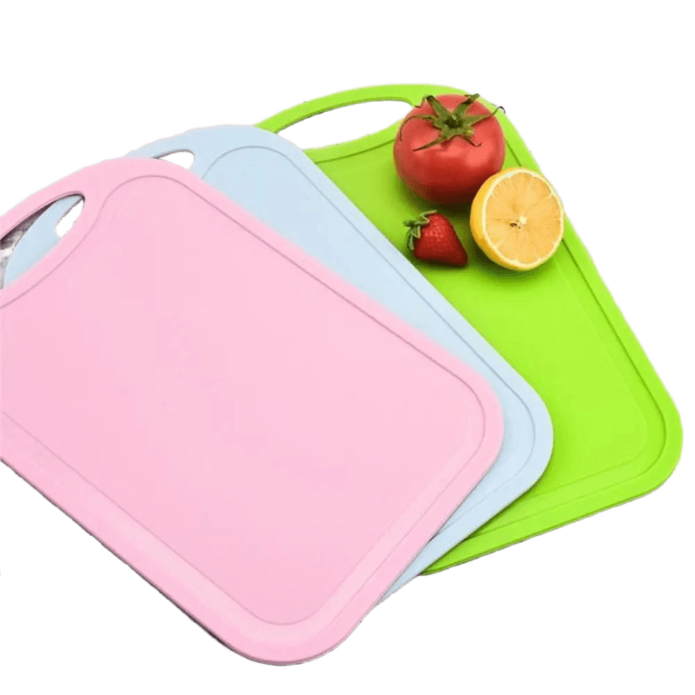 Non-Slip Colorful Plastic Cutting Board