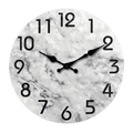 Marble Pattern Silent Wall Clock