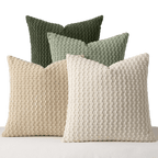 Boho Striped Corduroy Pillow Cover