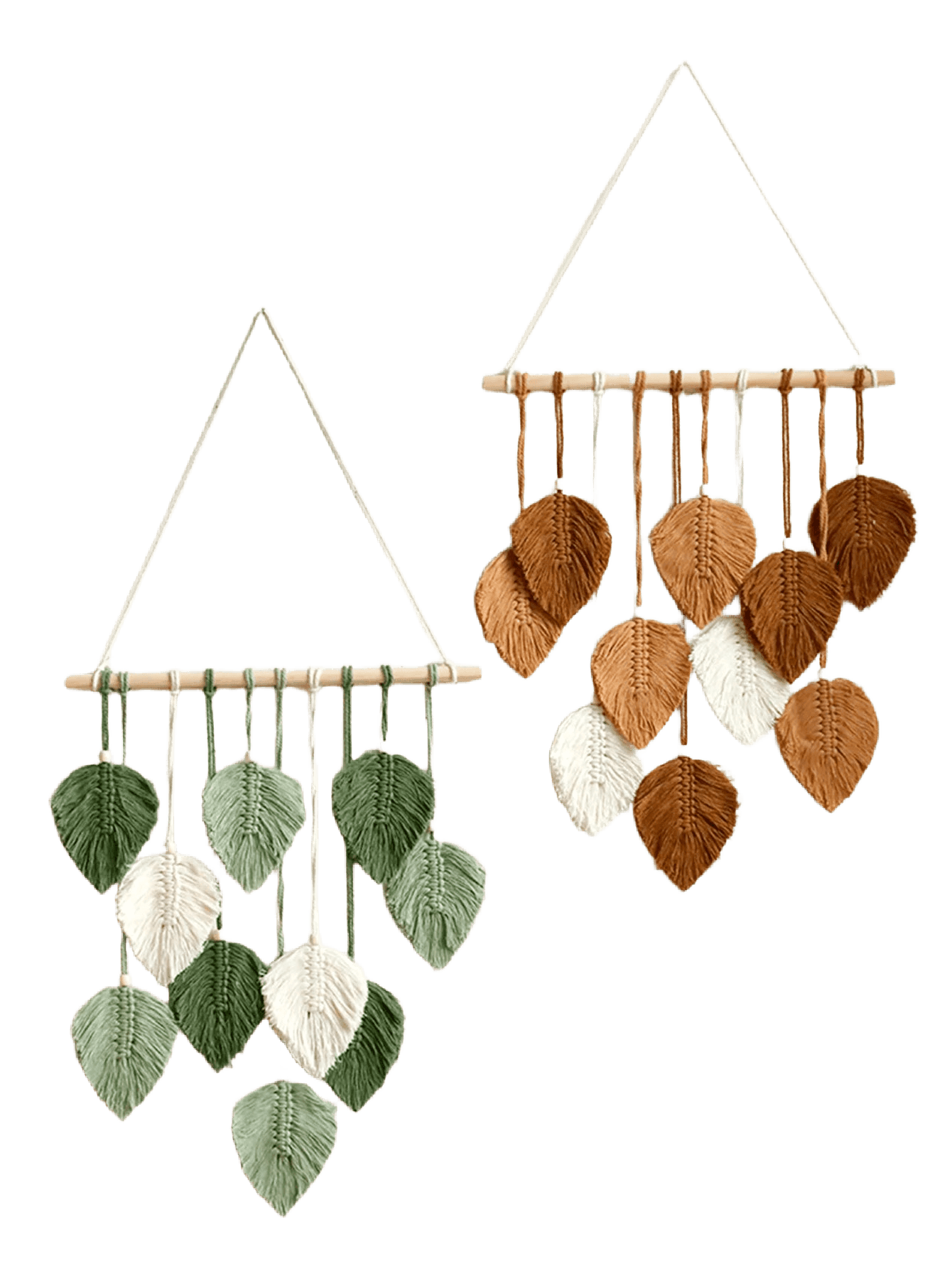 Leaf Macrame Wall Tapestry Decor