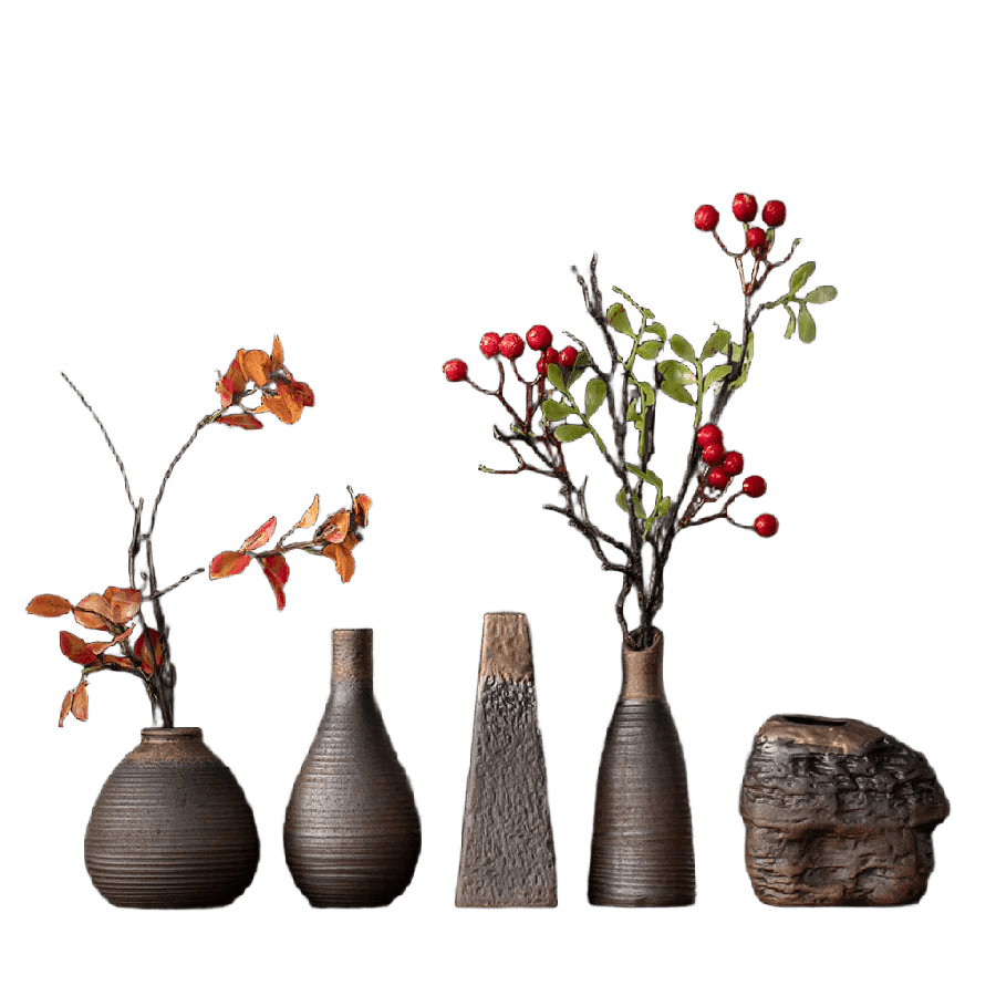 Retro Ceramic Mini Flower Vase