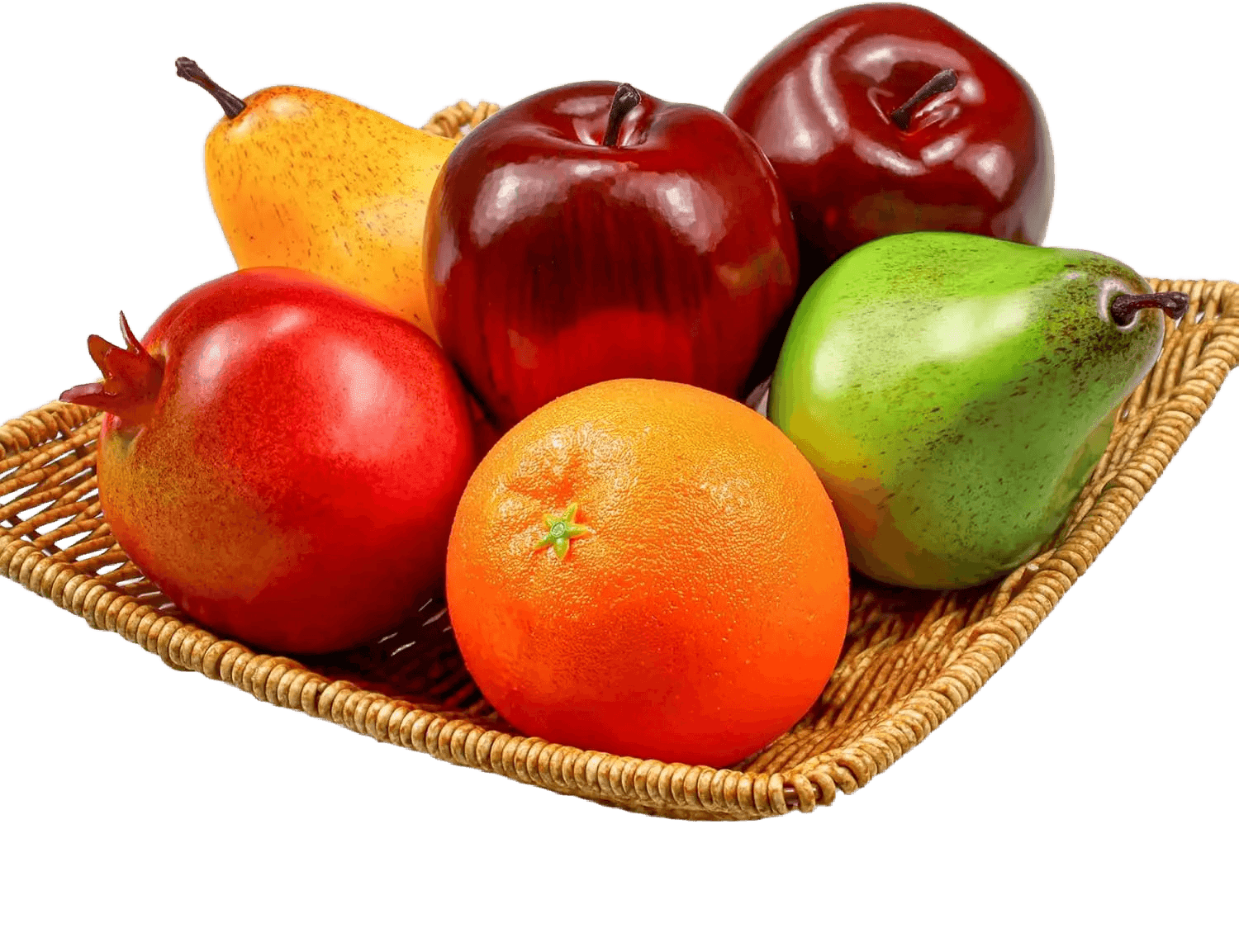 Lifelike Artificial Fruit Decoration Set