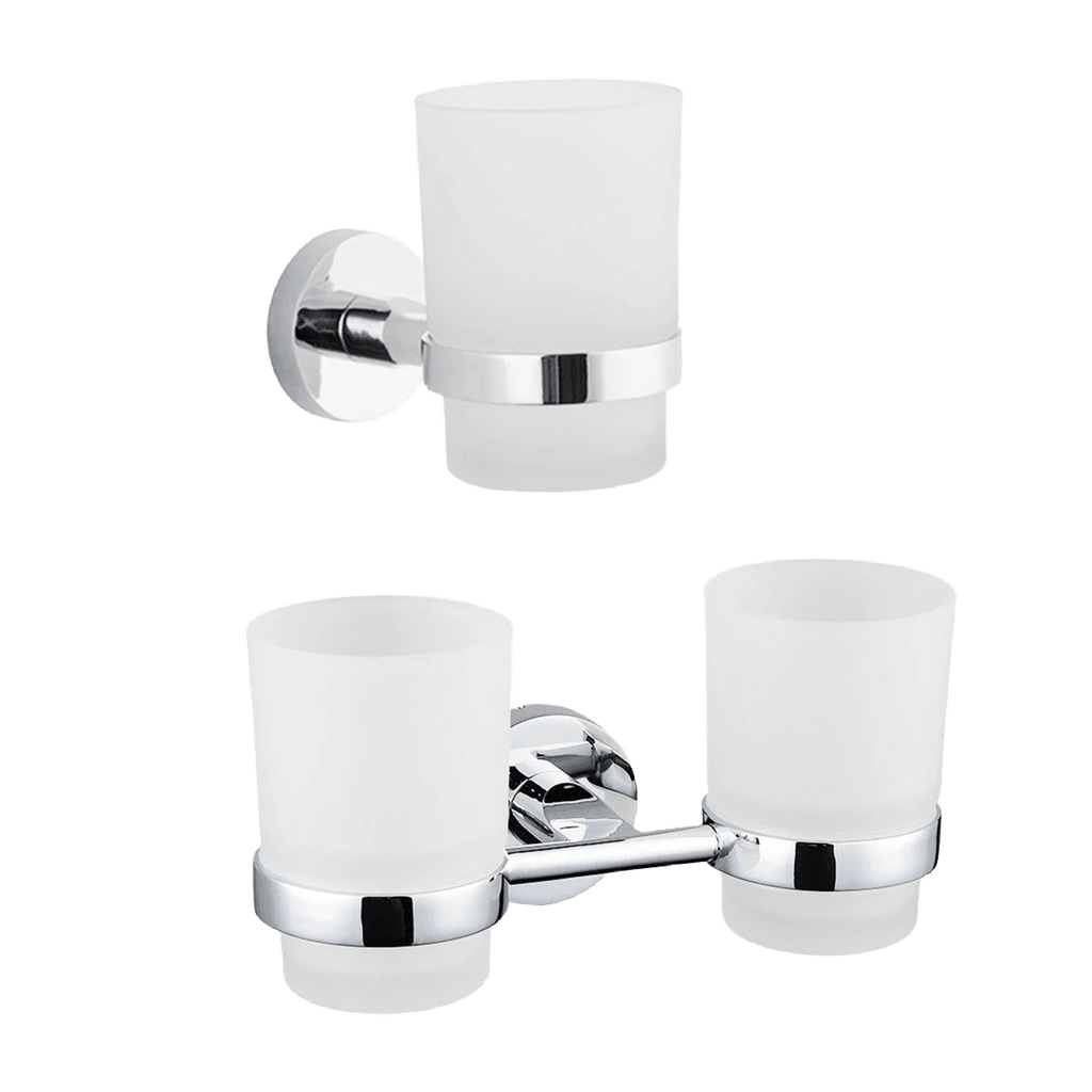 Glass Toothbrush Holder Bathroom Accessory