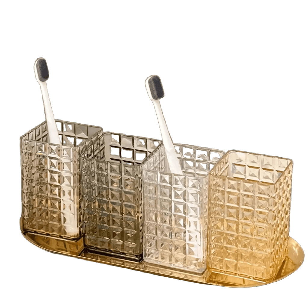 Portable Plastic Toothbrush Holder Cup