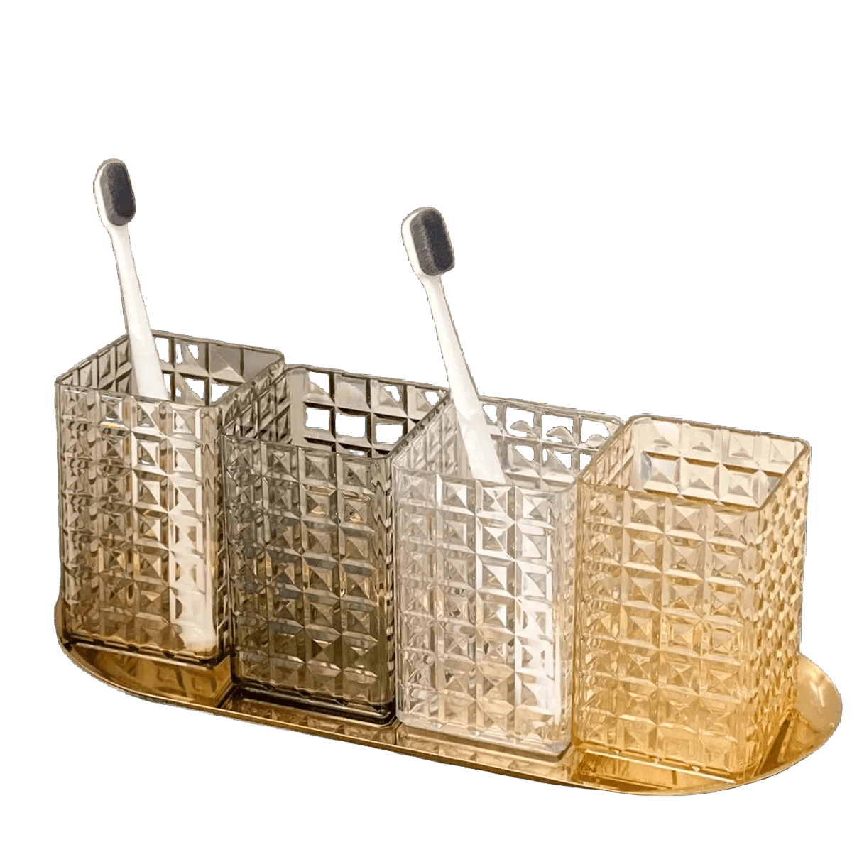 Portable Plastic Toothbrush Holder Cup