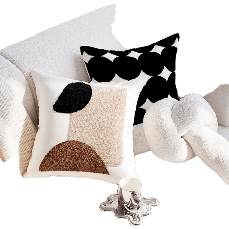 Modern Cream 45x45cm Cushion Cover